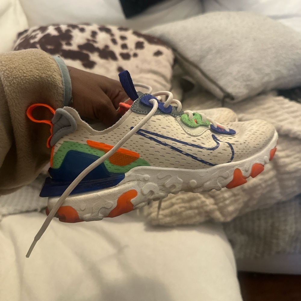 Nike react vision tennis shoes